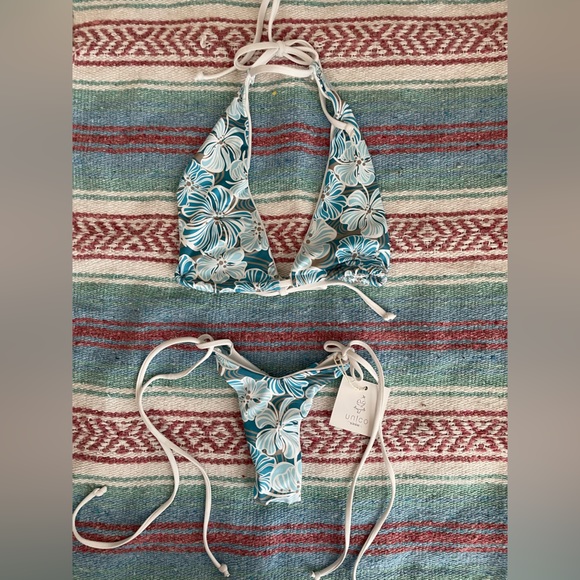 Swim Unico Swimwear Hawaiian Print Bikini Poshmark